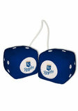 Kansas City Royals Plush Fuzzy Dice NEW MLB Car Auto Mirror Truck String