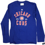 Chicago Cubs Est 1876 MLB Men's Long Sleeve T-Shirt SMALL