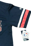Boston Red Sox MLB TRUE FAN Full Button Men's  Patriotic Baseball Jersey Small