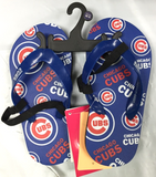 Chicago Cubs MLB Boy's Youth Flip Flop Sandals XL 10/11