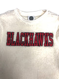 Chicago Blackhawks NHL Women's Crew Neck Fuzzy Sherpa Sweatshirt Small 4/6