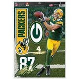 Green Bay Packers #87 Jordy Nelson 11x17 Multi Use Ultra Decal Set FREE SHIPPING