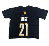 David West #21 Indiana Pacers NBA Boy's Toddler T-Shirt