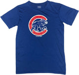 Chicago Cubs Boy's MLB Dry Active Fabric T-Shirt XL 16/18 Blue