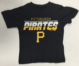 Pittsburgh Pirates MLB Boy's Toddler Short Sleeve T-Shirt Black 2T