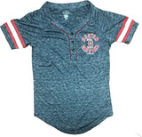 Campus Lifestyle Boston Red Sox MLB Women's Dri Fit 3 Button Jersey Small 4/6