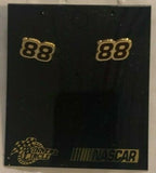 Dale Jarrett #88 Women's Post Earrings NEW  FREE SHIPPING