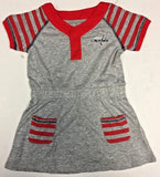 Washington Capitals NHL Short Sleeve Girl's Team Dress 4T