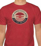 The American Classic Chevrolet EST 1911 Detroit Red Heather Mens T-Shirt Small