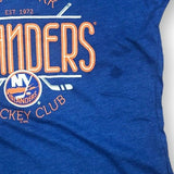 New York Islanders Women's V-Neck Short Sleeve T-Shirt XL 16/18