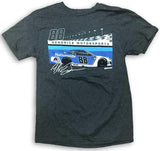 Checkered Flag Sports Alex Bowman #88 Nationwide T-Shirt Large Gray