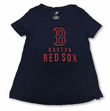 Majestic Boston Red Sox Women's Navy Scoop Neck T-Shirt XL 16/18