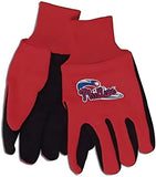 MLB Philadelphia Phillies Utility Gloves Red w/ Black Palm