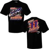 Denny Hamlin #11 NASCAR 2023 Two-Spot 2-Sided Blister Graphic Adult T-Shirt 3X