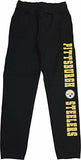G-III Sport Pittsburgh Steelers Men's Drawstring GAME TIME Sweatpants X-SMALL