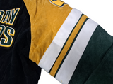 Green Bay Packers GIII Apparel NFL Men's Full Zip Suede Leather Jacket MEDIUM