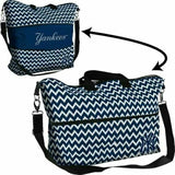Logobrands MLB New York Yankees Quatrefoil Expandable Tote, one size, multicolor