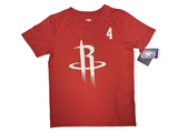 Jalen Green #4 Houston Rockets NBA 2 Sided Polyester Boys Shirt Small 6/7