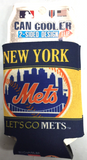 New York Mets MLB 2-Sided Collapsible Can Cooler