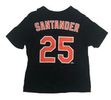 Baltimore Orioles Anthony Santander #25 Boy's Toddler Black T-Shirt