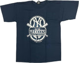 New York Yankees MLB Boy's XL Short Sleeve T-Shirt Navy