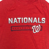 MLB Washington Nationals Men's Short Sleeve T-Shirt Red