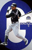Carlos Gonzalez #5 Colorado Rockies MLB 22