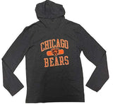 Chicago Bears Lightweight Adult Mens Pullover Hoodie MEDIUM