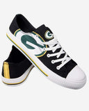 Green Bay Packers LOGO Men’s CANVAS Sneakers SIZE 9