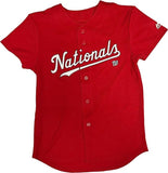 Washington Nationals MLB Boy's Cool Base Pro Style Replica Game Jersey