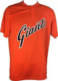 Majestic San Francisco Giants Cooperstown Collection Two Button Dri Fit Shirt S