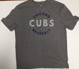 Chicago Cubs BaseballMLB Men's Gray T-Shirt Large