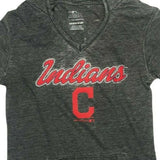 Cleveland Indians Girls Hooded Long Sleeve T-Shirt XS 4/5