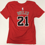 Jimmy Butler #21 Chicago Bulls 2-Sided NBA Boys T-Shirt Large 14/16