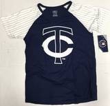 Minnesota Twins MLB Girl's Short Sleeve Super Soft T-Shirt Large 10/12
