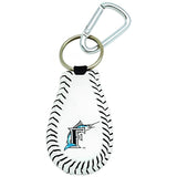 Florida Marlins RETRO LOGO MLB Leather Keychain by Game Wear