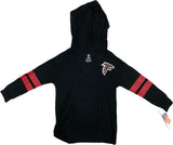 Atlanta Falcons NFL Girls Long Sleeve Hooded Shirt X-Small 4/5