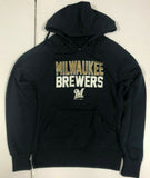 MLB Milwaukee Brewers Women's Drawstring Pullover Hoodie CHOOSE SIZE