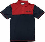 DYNASTY Red Sox Men's Dri Fit 2 Tone 3 Button Polo Shirt  CHOOSE SIZE