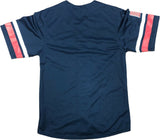 Boston Red Sox MLB TRUE FAN Full Button Men's  Patriotic Baseball Jersey Small