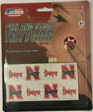 NCAA Nebraska Cornhuskers Peel and Stick Tattoos