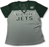 G-III Sport New York Jets Shake Down Lace Up Women's Mesh Jersey CHOOSE SIZE