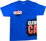 Cleveland Cavaliers Hardwood Classics Short Sleeve Men's T-Shirt Blue