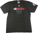 adidas Portland Trail Blazers GO-TO Men's T-Shirt Black XL