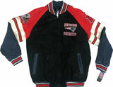GIII New England Patriots Men's Full Zip Leather Jacket NWT 2X