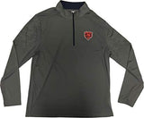 Chicago Bears Adult Men's 1/4 Zip Dri Fit Pullover Sweatshirt LARGE