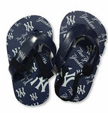 New York Yankees Boy's Youth Flip Flop Sandals Large 9/10