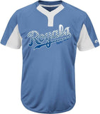 Majestic Kansas City Royals MLB Premier Eagle Cool Base Men's 2-Button Jersey SM