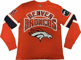 Denver Broncos Men's Power Move Crew Neck T-Shirt XX-LARGE
