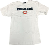 Chicago Bears Boys T-Shirt White Cotton X-LARGE 18/20